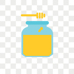 Honey vector icon isolated on transparent background, Honey logo design