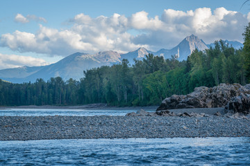 Hazelton Mountains - Skeena River