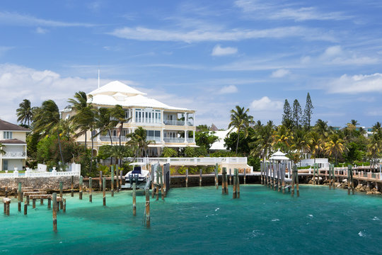 Luxury Villa, Paradise Island, Nassau, the Bahamas.