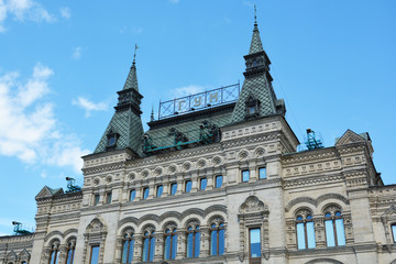 gum, Moscow, architecture, building, city, old, europe, house, town, tower, landmark, travel, sky, historic, church, london, palace, stone, facade, roof, hall, square, history, tourism, exterior