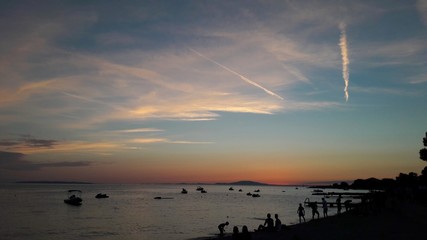 Tramonto in estate al mare - vacanze © Alfons Photographer