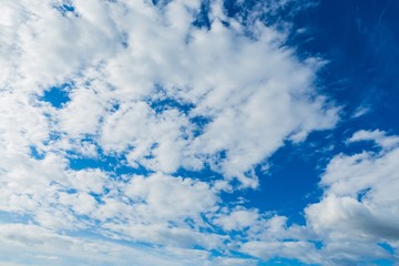 Fototapeta premium Blue Sky with Clouds