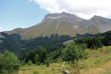 Obraz premium dolina Jarjatte, Drôme