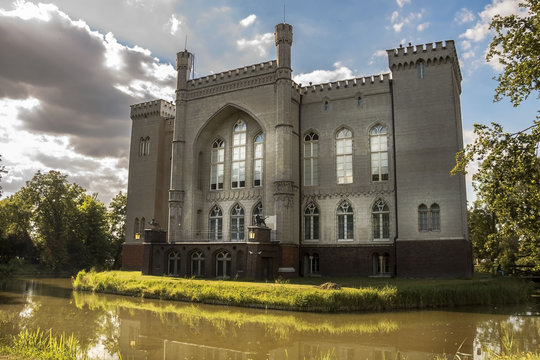 K&oacute;rnik, Wielkopolska / Poland - July 8th 2018: Castle near Poznań 