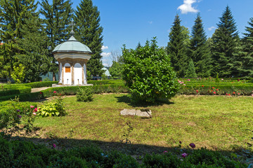 buildings of the nineteenth century in Sokolski Monastery Holy Mother's Assumption, Gabrovo region,...
