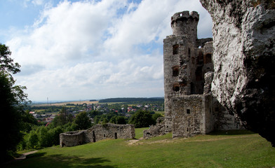  Castle in Poland - Ogrodzieniec - tower, Poland