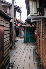In the alley of Chew Jetty