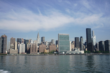 Fototapeta na wymiar Manhattan - East River View