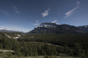 Fototapeta na wymiar Tunnel Mountain, Banff, Alberta, Canada