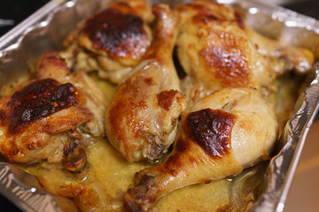 チキン　料理　オーブン