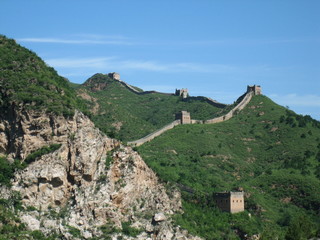 The great wall of china from Sinatai back in 2008