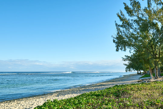 Beach of Reunion, salines les bains, Reunion