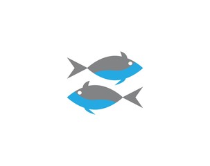 fish logo template