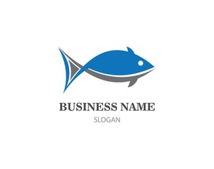 fish logo template