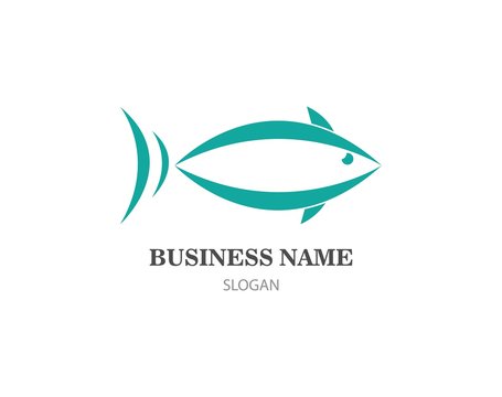 fish logo template