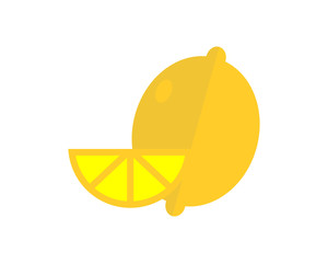 Lemon image vector icon logo