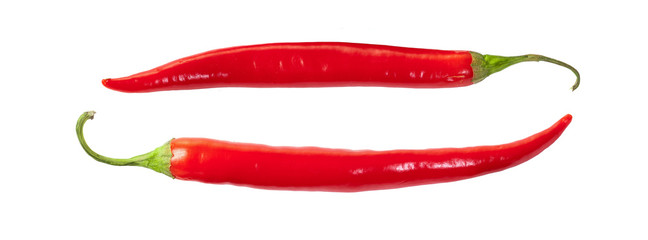 super beautiful red hot pepper