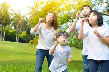 Asian family