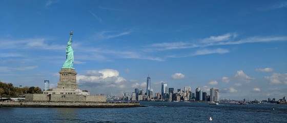 Liberty New York Skyline