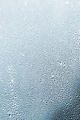 Droplet of water on the mirror for background