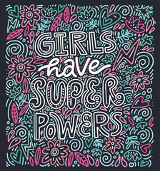 Girl Power Illustration