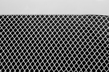 Metal grid backgrounds and textures