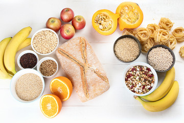 Foods high in carbohydrates