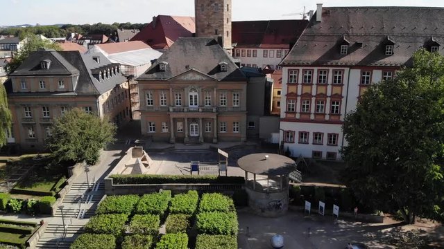 Drone shot of the historical city centre of Bayreuth.
Shot on Mavic air in 24k 24fps.