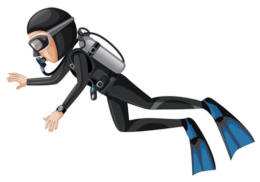 Scuba Diver Cartoon Images – Browse 11,437 Stock Photos, Vectors, and Video