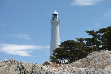 夏の出雲日御碕燈台