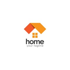 Home Logo Vector Template Design Illustration