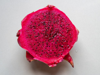 Dragon fruit (Pitaya, Pitahaya) isolated on white background