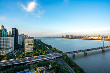 Obraz premium panoramic city skyline