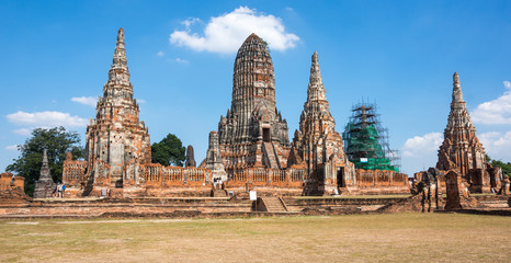 Fototapeta premium Ruins of the old city of Ayutthaya, Thailand