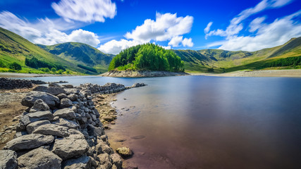 Haweswater Reservoir in The Lake District, Cumbria, England
