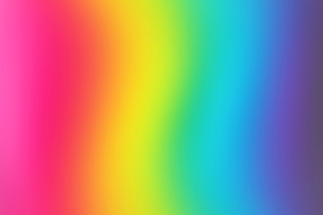 Abstract blurred rainbow background. Colorful wallpaper. Bright colors. - obrazy, fototapety, plakaty