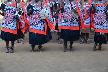 Danze tradizionali africane in Swaziland