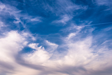 Obraz premium Wolken Himmel Hintergrund