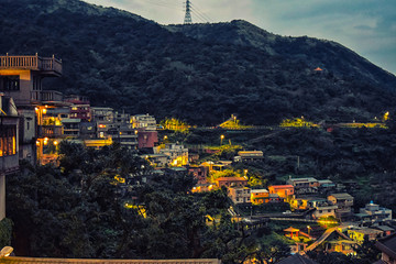 九份　夜景