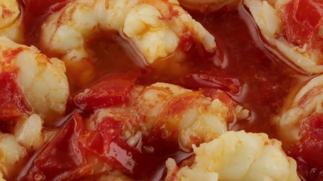 Sugo con gamberi