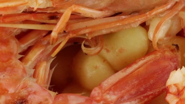 Gnocchetti di patate con gamberi