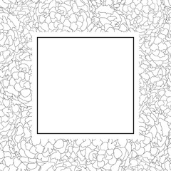 Marigold Outline Banner Card