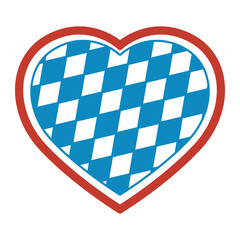 Oktoberfest Icon - I Love Bayern