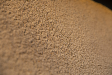 background of sand close-up