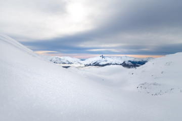 Black Tusk peak viewed from Whistler, BC.