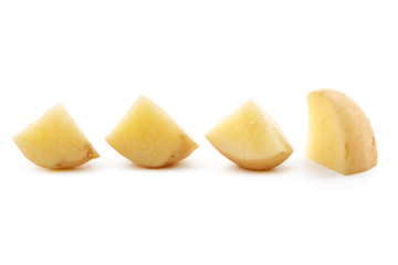 potato isolated on white background