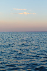 Fototapeta premium water and sky sunset