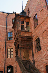 Treppenaufgang im Schloss Gripsholm