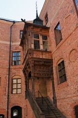Obraz premium Treppenaufgang im Schloss Gripsholm