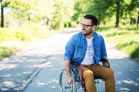 Man In Wheelchair